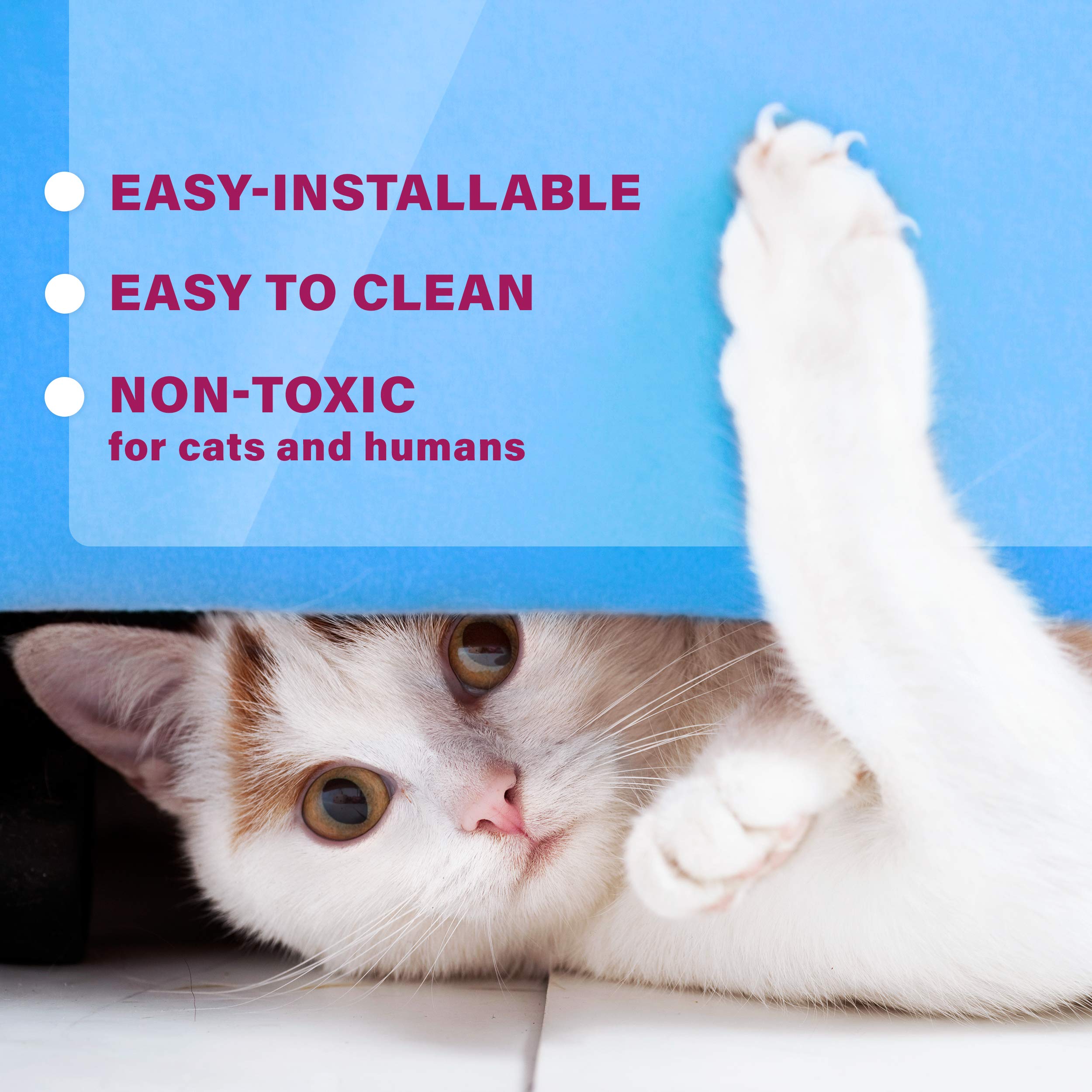 Cat Anti Scratch Furniture Protector - Couch Scratch Protector From Cats - Furniture Protection From Cat Scratching (12)